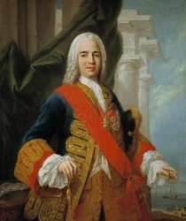 Porträt von Zenón de Somodevilla, 1. Marqués de la Ensenada (1702-1781)